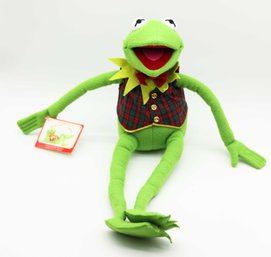 Vintage NWT Disney Muppets Macys Kermit The Frog 25 Plush Stuffed Animal Toys