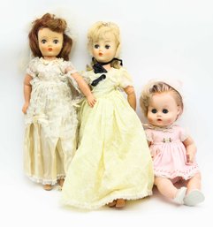 Vintage Horsman Vouge Doll Inc Set Of 3 Dolls