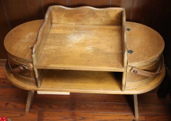 Vintage Wooden Bedside Table