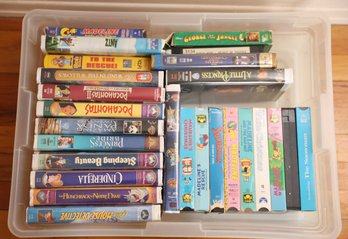 Lot Of VHS Classic Kids Cartoons