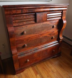 Antique Wooden Chest Of Drawers, Circa 1830