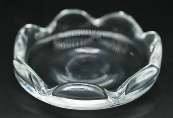 Orrefors Glass Vintage Ashtray