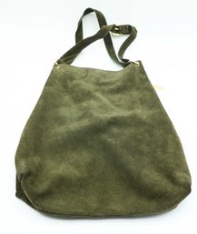 Vintage Olive Green Shoulder Bag