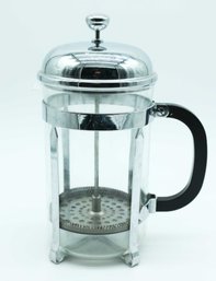 Stainless Steel Glass French Press Coffee Maker 32oz