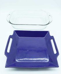 Anchor Hocking 4 Qt Dish & Glass Baking Dish