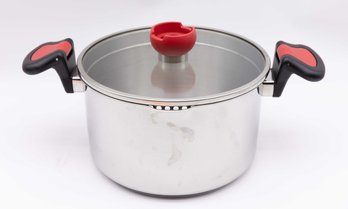 Berkley Jensen Stainless Steel Induction Cooking Pot With Lid