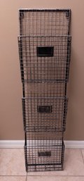 3 Tier Wall Mounted Metal Organizer