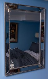 Vintage Beveled Large Wall Mirror