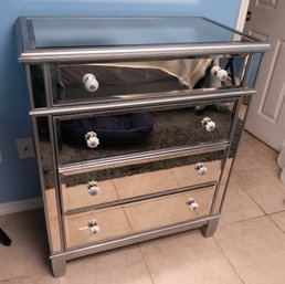 Pier 1 Imports Mirrored Dresser Four Drawer