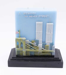 Twin Towers Memorial Candle