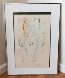 Art By Salvador Dali Return Return Shulamite - Signed E. A. Print