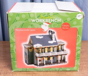 2002 Santas Workbench Nettlecreek Lane Fiber Optic House