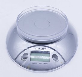 Etekcity Food Kitchen Scale With Bowl