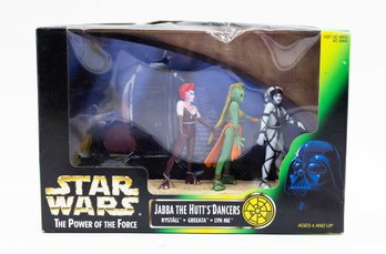 JABBA THE HUTT'S DANCERS Star Wars Return Jedi Power Force Rystall Greeata