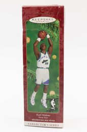 1999 Hallmark Karl Malone #6 Hoop Stars Series Utah Jazz Basketball Ornament NBA