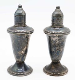 Sterling Weighted Salt & Pepper Shakers