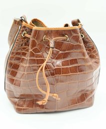 Lederer Leather Crossbody Bag,  Made In Italy