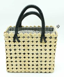 Esprit De Corp Straw Box Handbag