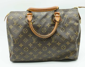 LOUIS VUITTON Vintage Bag W/ Lock