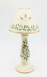 Lenox Dimension Collection Holiday Candle Lamp