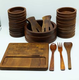 Collection Mid Century Teak Kitchenware