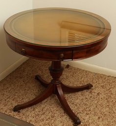 Mersman Game Table, England, Mid-20th C. Round Table Top