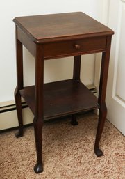 Vintage Furniture Tiered Nightstand Table Pedestal Plant Stand