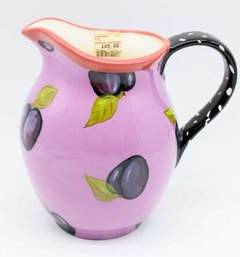 Plum Stock Big Pitcher