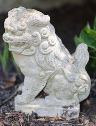 Concrete Foo Dog Garden Statue, Lawn Decor