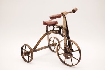 Vintage Mini Tricycle - Metal & Wood