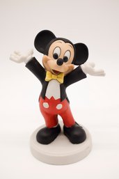 Vintage Porcelain / Pottery Mickey Mouse Figure Walt Disney Korea 7'