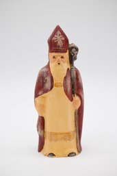 Rich Connolly Folk Art Old World Santas St. Nicholas