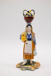 Vintage Calabrisella Calabria Girl Figurine/Statue (Italy)