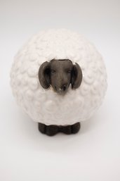 Vintage White Ceramic Sheep