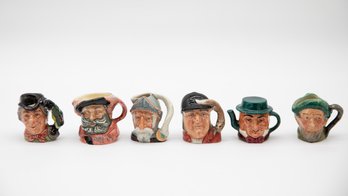 ROYAL DOULTON MINI CHARACTER JUGS