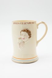 Elizabeth II Musical Coronation Mug Crown Devon