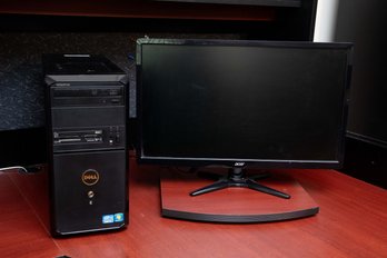 Dell D11M Desktop PC With Keyboard Monitor And Mouse