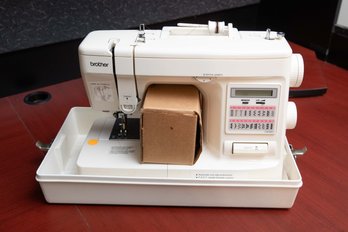 Brother Sewing Machine Model# LS-400 With Hard Shell Case