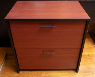 Wooden File Cabinet With Key