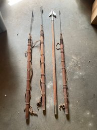 RARE Vintage Harpoon/whaling Set - 4 Total