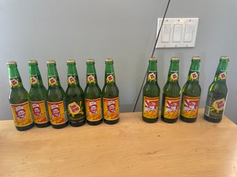 Dale Earnhardt Sr Sundrop Championship Bottles 6 Total & Vintage Dale Earnhardt Sr SunDrop Soda Bottle 12 -(4)