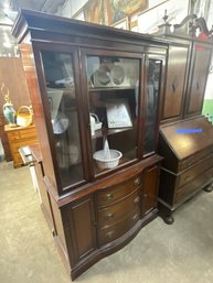 Mahogany China Hutc