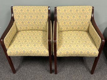 Cherry Wood High End Side Chairs - PAIR