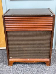 Vintage Magnavox Tube Record Player Stereo Console Cabinet MCM Mid Century