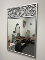 Elegant Silver Mirror - Wall Decor