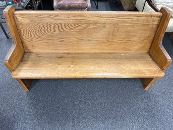 Vintage Church Pew