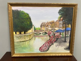 'Colmar, France,' Painted Artist Named Susan