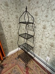 French Metal Garden Plant Stand