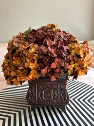 Large Decorative Faux Hydrangea - Home Decor - 21' Tall