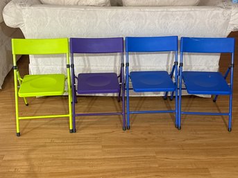 Cosco Juvenile Folding Chairs - Set Of 4